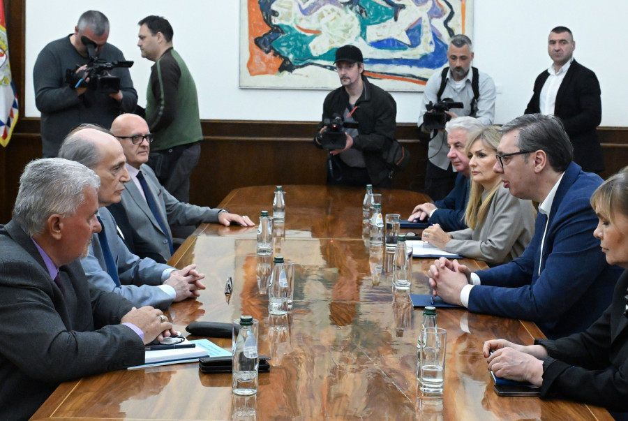 Završene konsultacije predsednika Vučića sa predstavnicima stranke Mi-glas iz naroda