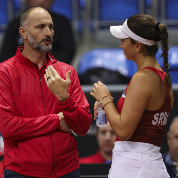 Teniserke Srbije protiv Slovačke u utorak