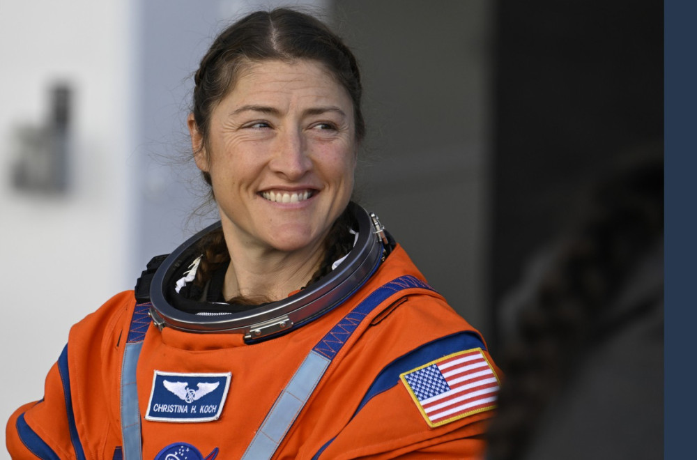 Why Christina Koch was crucial for the Artemis 2 mission? PHOTO