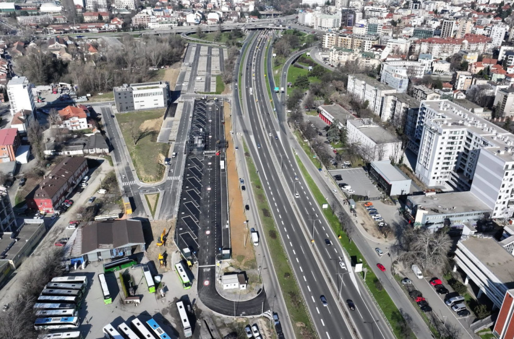 Stanica "Jug"spremna za prve putnike: Stajalište kod Autokomande pred otvaranjem