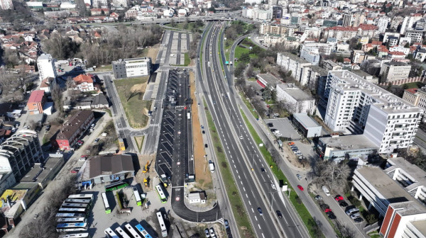 Stanica "Jug"spremna za prve putnike: Stajalište kod Autokomande pred otvaranjem