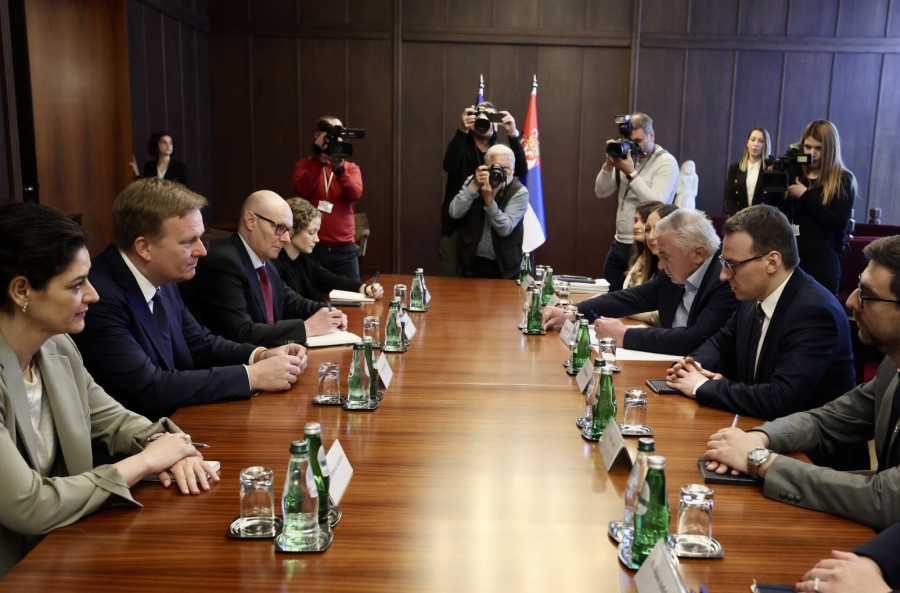 Petković sa Sorensenom o dijalogu i rešenjima za tzv. zakone Prištine o strancima i vozilima