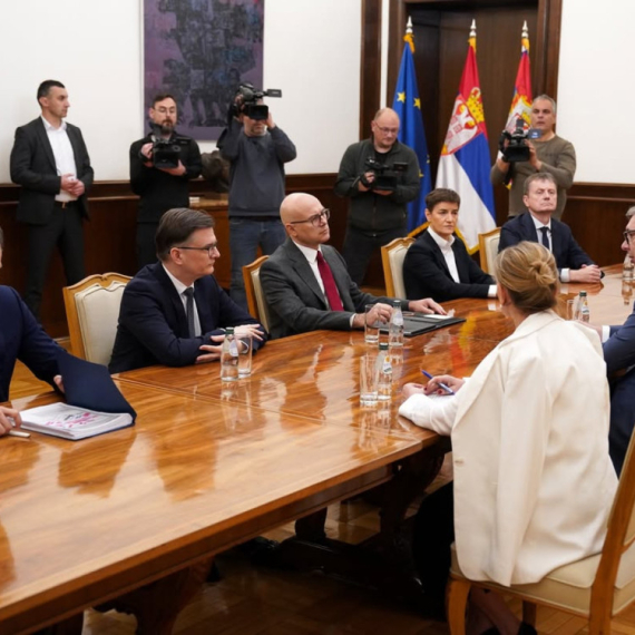 Mali zajedno sa Vučićem prisustvovao konsultacijama sa predstavnicima stranaka  FOTO