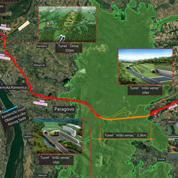 Najbrža veza sa autoputom: Peti most preko Dunava kod Novog Sada pred spajanjem krakova, evo kada je otvaranje