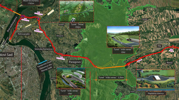 Peti most preko Dunava kod Novog Sada pred spajanjem krakova konstrukcije, evo kada je otvaranje