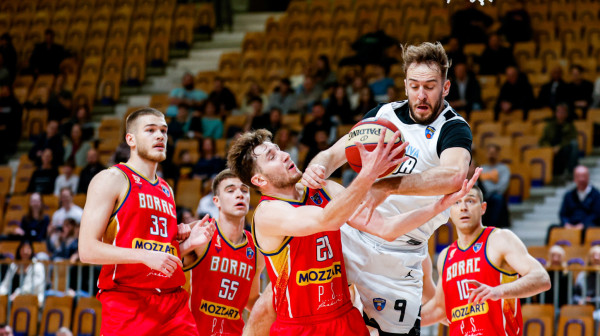 Važna pobeda Borca u Ljubljani – dabl-dabl Manojlovića