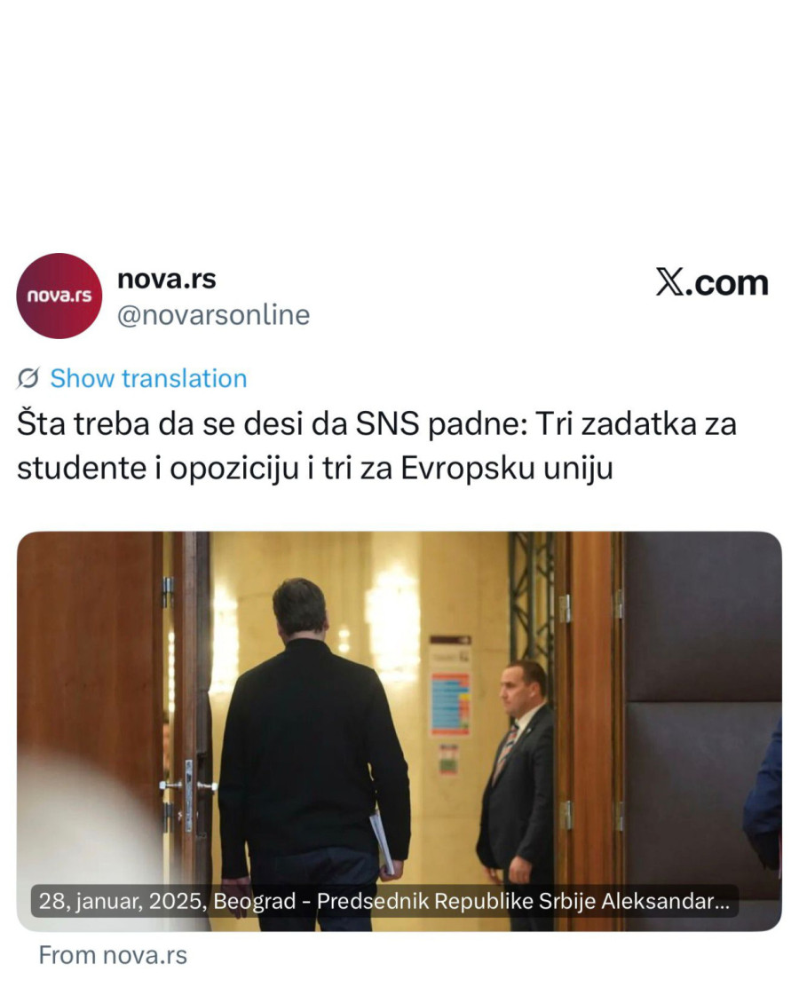 Blokaderi više ne kriju da žele da ih stranci postave na vlast FOTO