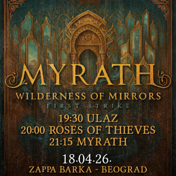 Orijentalni metalci Myrath ove subote premijerno u Zappa Barci, poznata i satnica