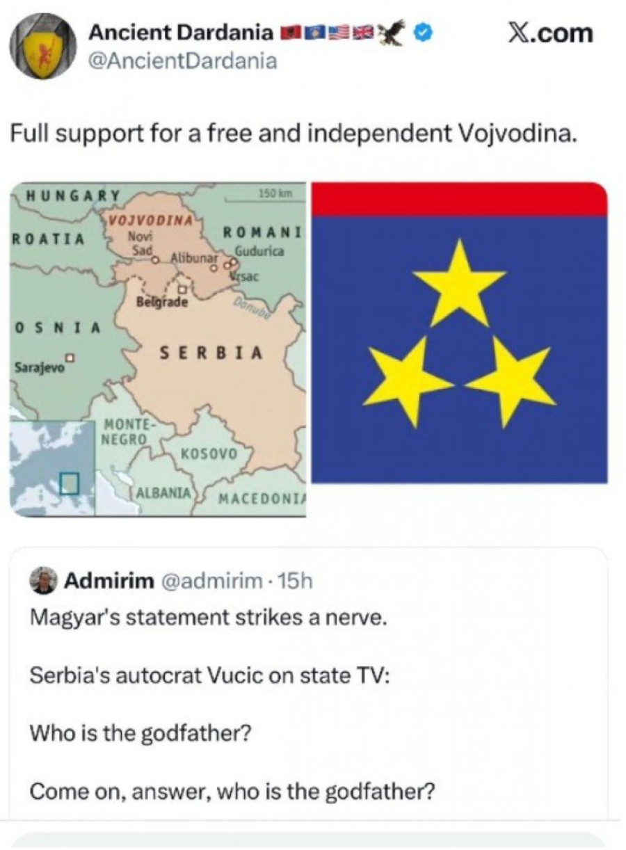 Albanci čekali Orbanov pad; Krenuli u novi pohod – podrška blokaderima separatistima u Vojvodini FOTO