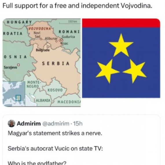 Albanci čekali Orbanov pad; Krenuli u novi pohod – podrška blokaderima separatistima u Vojvodini FOTO