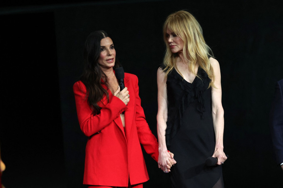 Sandra Bulok i Nikol Kidman zapalile Las Vegas: Predstavile film, svi pričaju o jednom detalju VIDEO