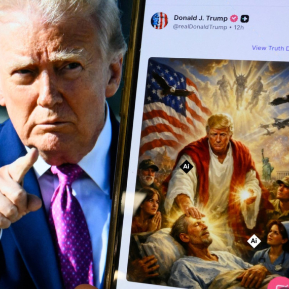 Iran isprozivao Trampa AI videom; Isus ga baca u pakao VIDEO