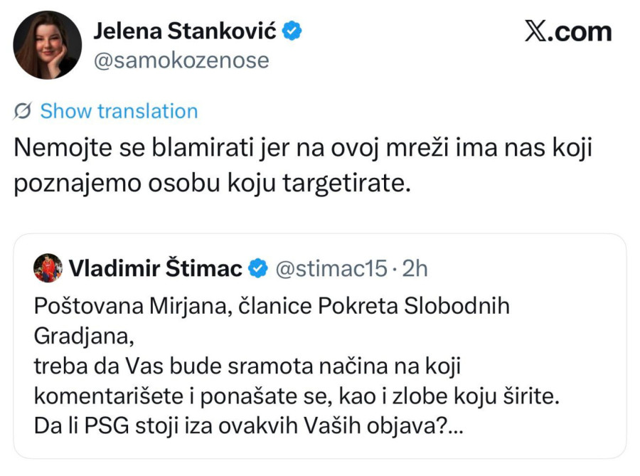 Još jedna rasprava blokadera: Štimac se obrušio na PSG; Stigle reakcije Grbovića i Movsesijan FOTO
