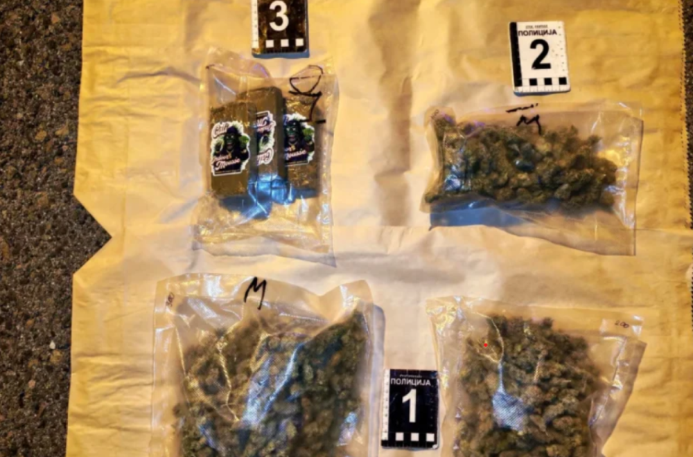 Diler pao na auto-putu: Policija zaplenila drogu kod Aleksinca