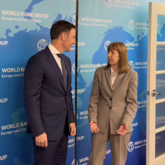 Mali se u Vašingtonu sastao sa potpredsednicom Svetske banke Antonelom Basani