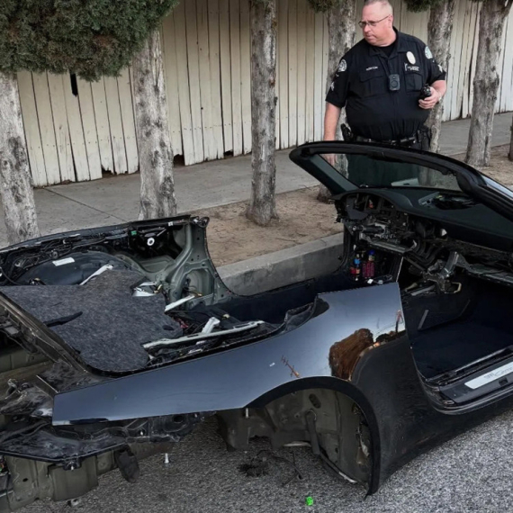 Porsche ogoljen do "šasije": Krađa kakva se retko viđa FOTO