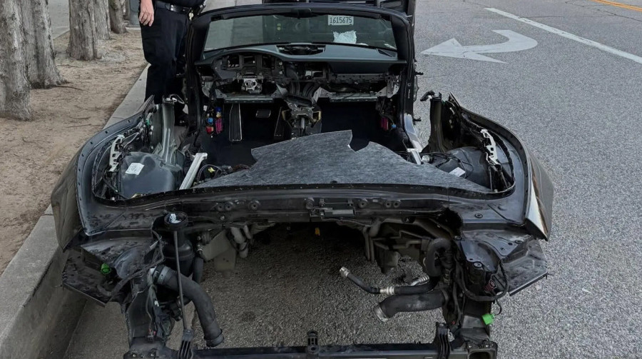 Porsche ogoljen do šasije: Krađa kakva se retko viđa FOTO