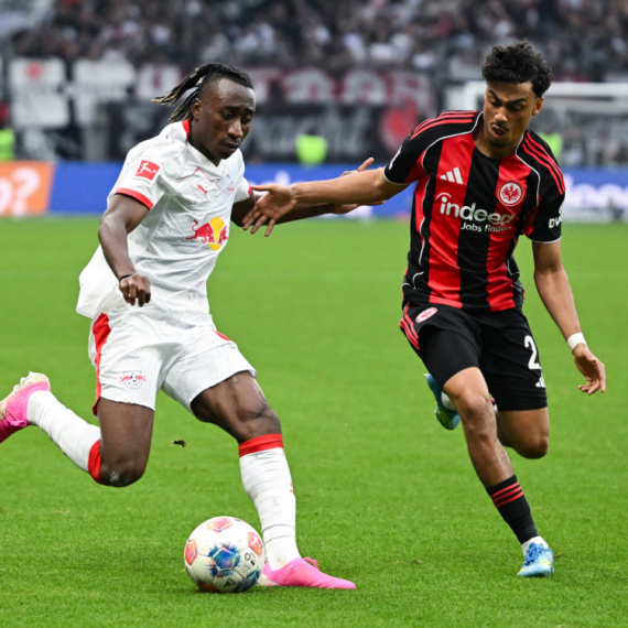 Vredna pobeda Lajpciga u Frankfurtu