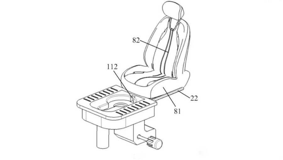 Kinezi patentirali WC u automobilu: Izvlači se po potrebi i nestaje posle upotrebe FOTO