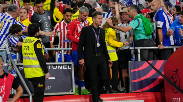 Simeone: "Ovaj rezultat mnogo boli"