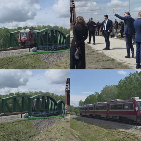 Vučić na otvaranju novog mosta preko Tamiša: "Naše kompanije samostalno uradile ovako važan projekat" VIDEO