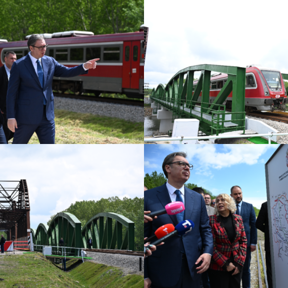 Vučić na otvaranju novog mosta preko Tamiša: "Naše kompanije samostalno uradile ovako važan projekat" VIDEO