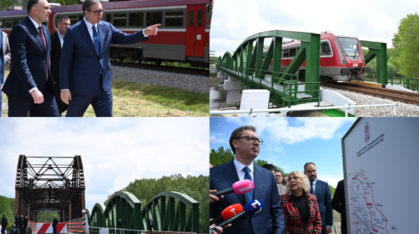 Vučić opened a new bridge over the Tamis: "Our companies independently completed such an important project"
