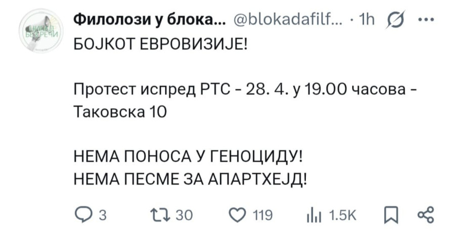 Ulice pod blokadom čak i zbog Evrovizije? Blokaderi nastavljaju da maltretiraju ljude u Srbiji