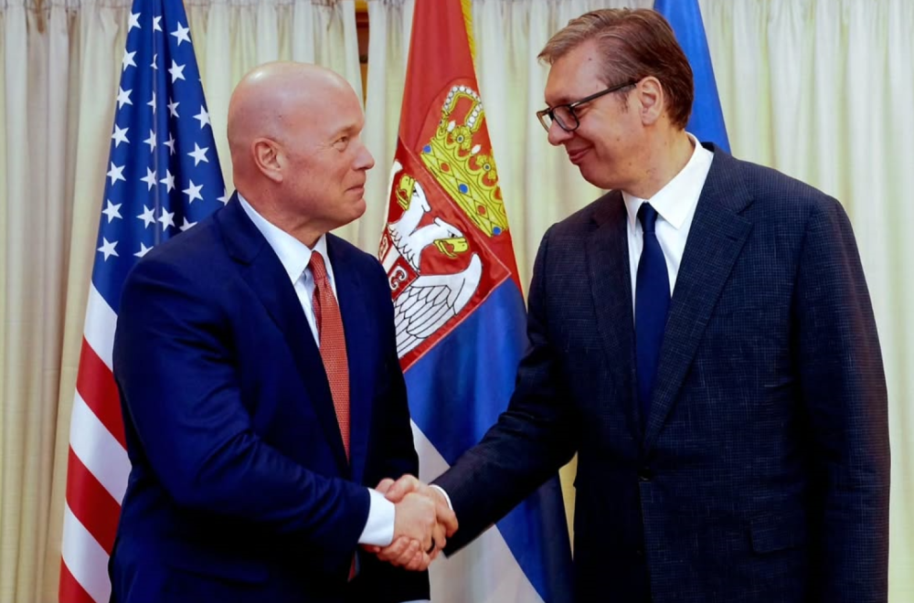 Vučić sa Vitakerom: O najvažnijim bezbednosnim pitanjima; Od posebnog značaja sigurnost naroda na KiM FOTO