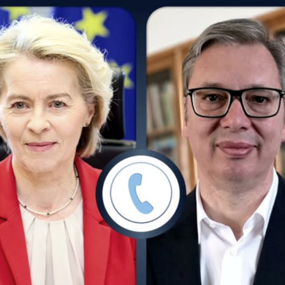 Vučić sa Ursulom fon der Lajen: "Razgovor o ključnim pitanjima odnosa Srbije i Evropske unije"