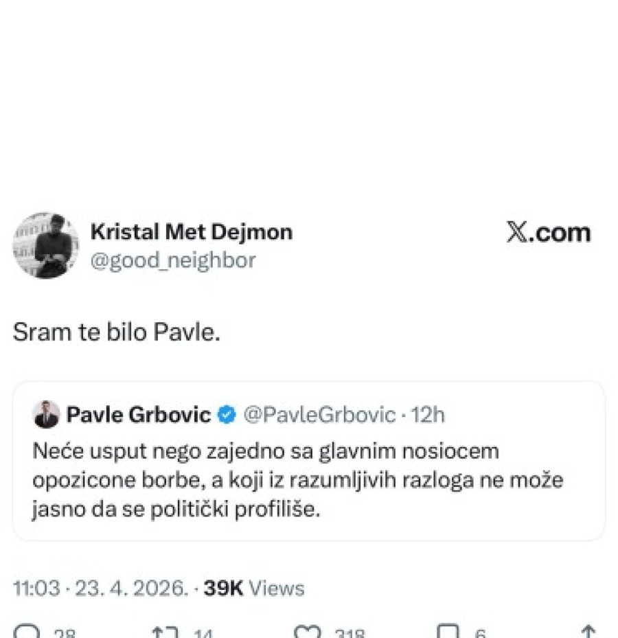 Počelo je – pogledajte kako se blokaderi čašćavaju skandaloznim psovkama FOTO