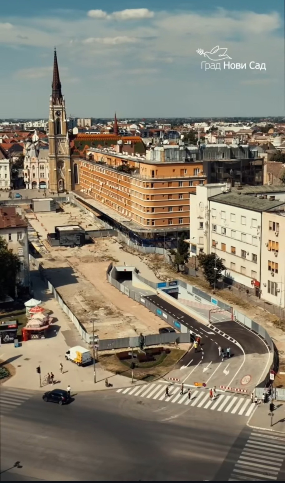 Radovi u srcu Novog Sada: Nova gradska razglednica niče u Ulici Modene