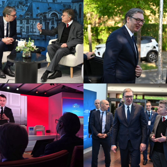 Vučić sa Monbrijalom: "Srdačan i sadržajan razgovor"; "Srbija razume ozbiljnost trenutka u kom se svet nalazi"