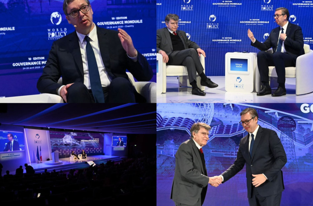 Vučić na Međunarodnoj konferenciji o globalnoj politici: "Nisam optimista kad je reč o budućnosti Evrope"