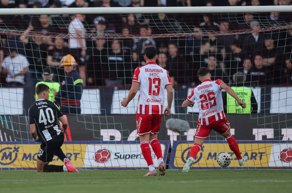 Katai na tacnu, prvenac Erakovića – Zvezda povela u derbiju VIDEO