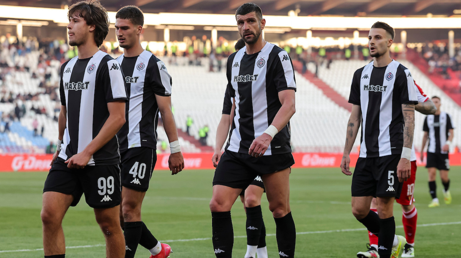 Partizanovi igrači bez komentara posle derbija