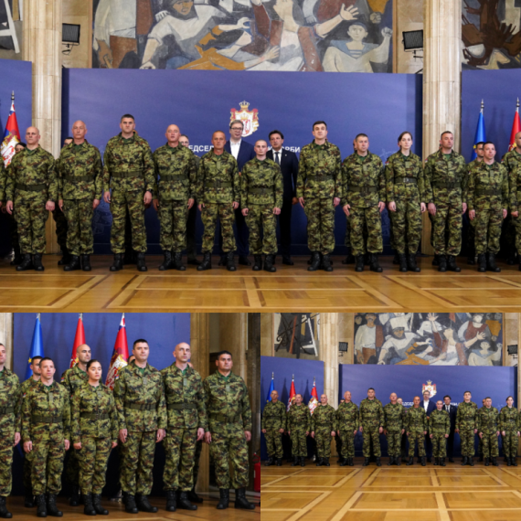 Srpski mirovnjaci kod Vučića: "Reč je o veoma hrabrim ljudima"; "Pokazali smo kako se štiti međunaro pravo"