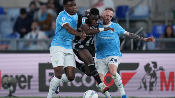 Drama kakva se ne viđa: Udineze umalo pobedio u 93', Lacio izjednačio u 95'