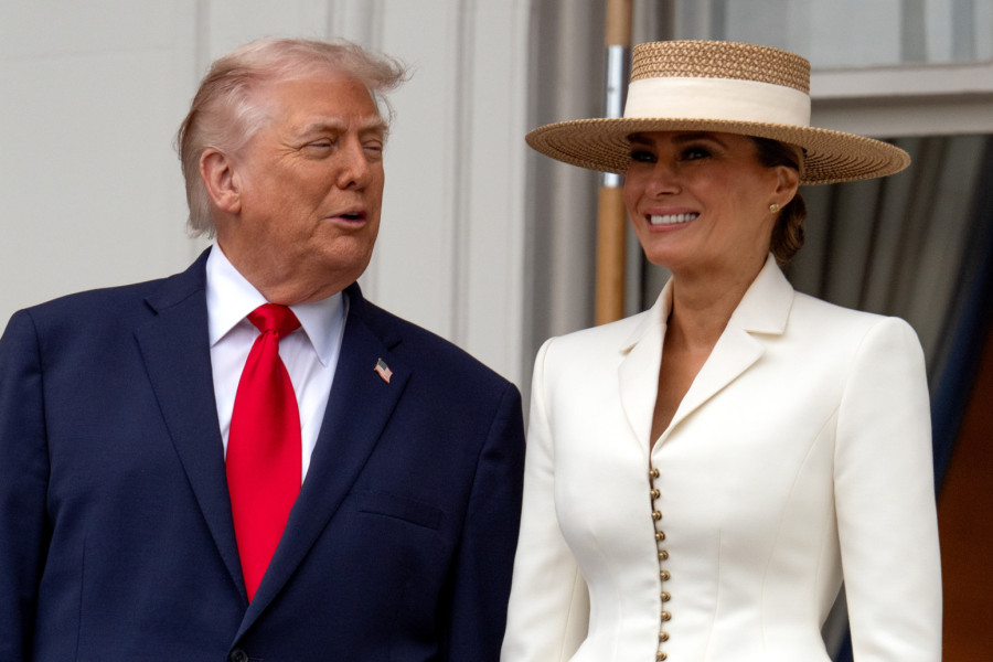 Tramp nizao neprijatne šale pred kraljem Čarlsom: Nećemo dostići taj rekord, draga FOTO/VIDEO