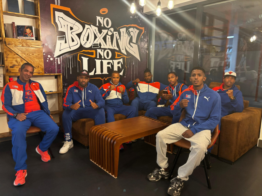 Kubanski bokseri na pripremama u Loznici