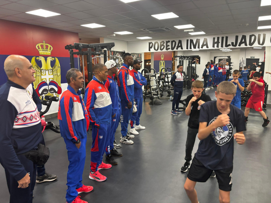 Kubanski bokseri na pripremama u Loznici