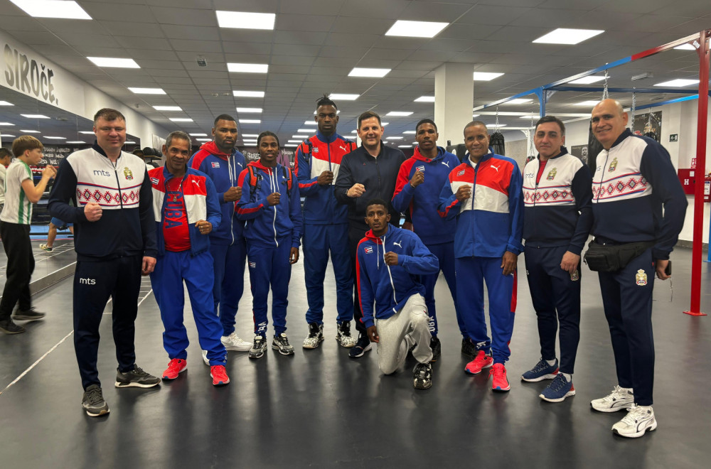 Kubanski bokseri na pripremama u Loznici