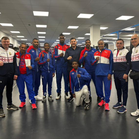 Kubanski bokseri na pripremama u Loznici