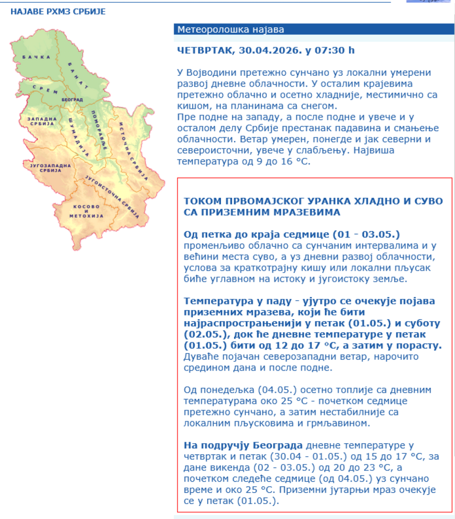 Zavejalo na planinama; RHMZ izdao hitan apel FOTO/VIDEO