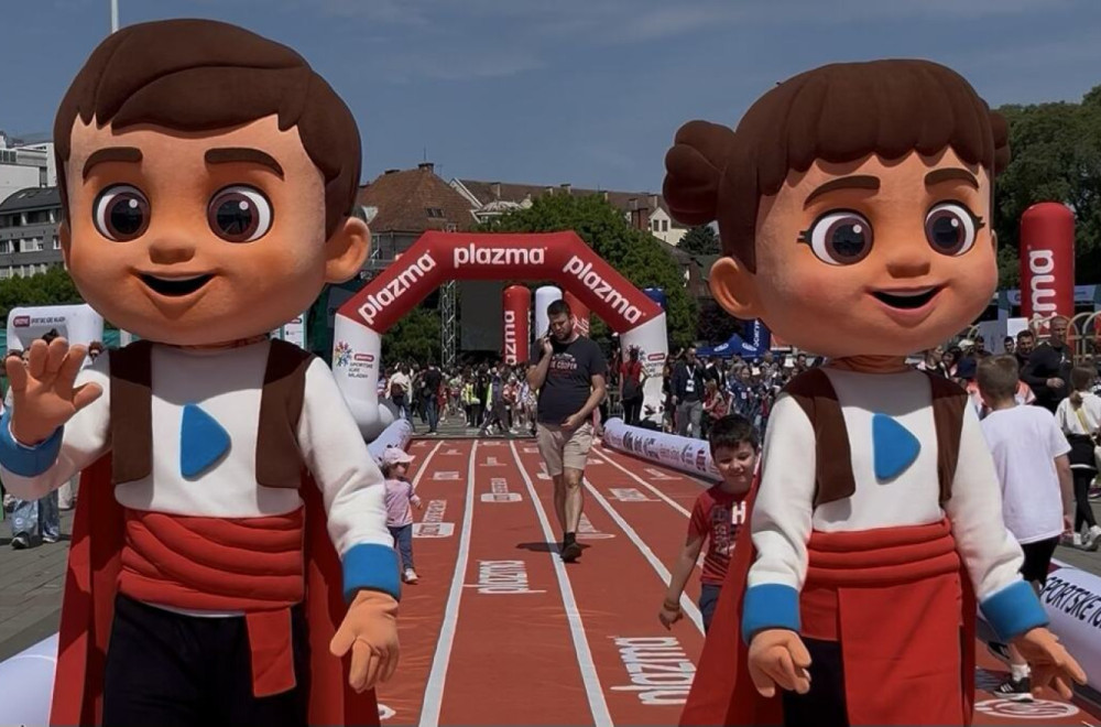 Rastko i Milica u centru igre: Svečano otvorene Plazma Sportske igre mladih u Novom Sadu