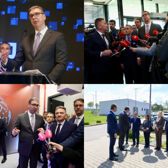 Vučić: "Uloženo 100 miliona u data centar"; "2,6 miliona pokušaja hakerskih napada na infrastrukturu Srbije"