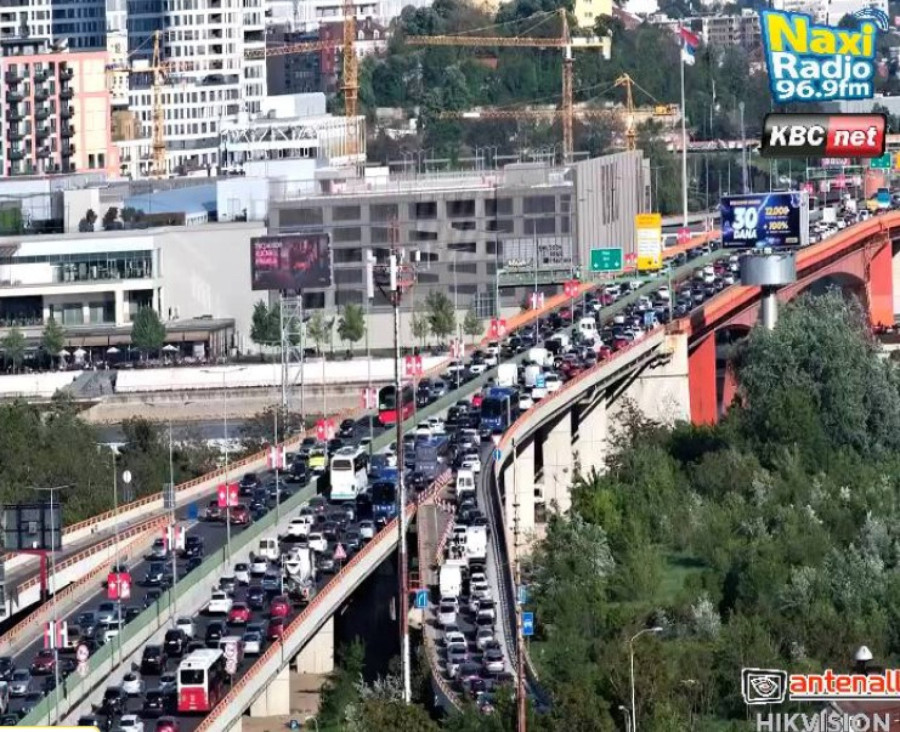 Krkljanac u Beogradu – nema gde igla da padne FOTO