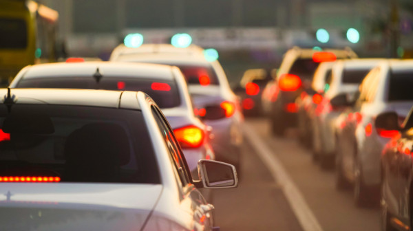 Severe traffic congestion in Belgrade – packed streets PHOTO