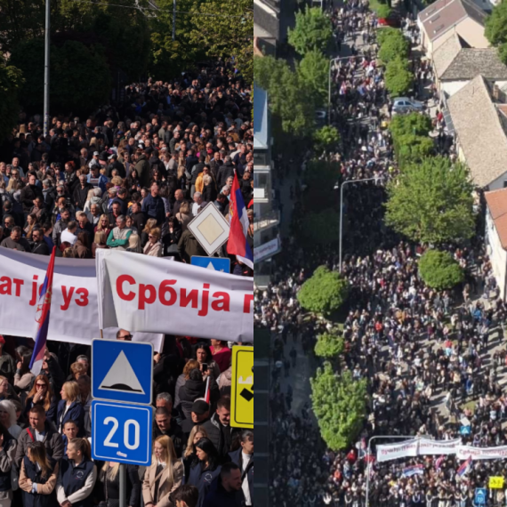 Vučić na otvaranju trening centra za dualno i celoživotno obrazovanje u Pančevu; Okupljeno više od 3.000 ljudi