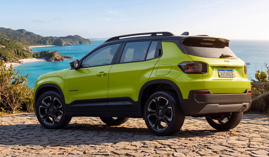 Jeep Avenger dobio novo lice: Osvetljena maska i moderniji izgled za mali SUV FOTO